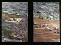 Shoreline at Low Tide, a Series of Four