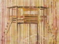 Observation Post, 20"x20"