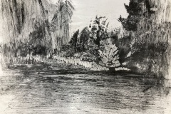 On-the-Edge-of-the-Field-Cold-wax-and-graphite-on-plastioc-board