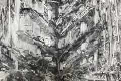 Young-Cedar-Cold-wax-and-graphite-on-plastic-board